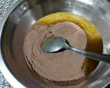 Foto del paso 3 de la receta: Bizcochuelo marmolado vainilla y chocolate (con aceite)