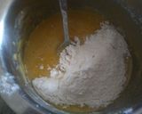 A picture of step 4 of Choco corn cake.