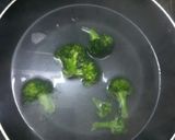 A picture of step 1 of Healthy soup with Broccoli.