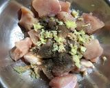 A picture of step 2 of Orange Chicken.