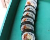 Foto langkah ke 3 dari resep Kimbab sushi.