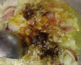A picture of step 1 of Leftover Dal Chawal.