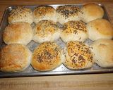 A picture of step 3 of BRIOCHE BUNS FOR SANDWICHES.JON STYLE.