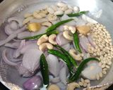 A picture of step 1 of ALOO DUM in WHITE GRAVY...