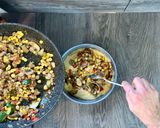 A picture of step 8 of Gluten-Free, Dairy-Free Savory Protein Pie.