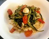 A picture of step 7 of Quail Egg StirFry.