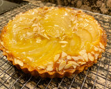 Foto del paso 15 de la receta: Tarta con peras en almíbar y crema de almendras “sin gluten “