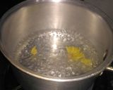 A picture of step 3 of Karak Chai/ Cutting Tea.