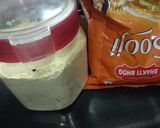 A picture of step 1 of Jaggery Halwa.