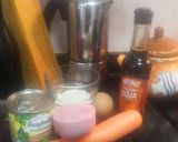 Foto del paso 1 de la receta: Arroz tres delicias con salsa de soja