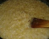 Csirkemelles rizottó gombával és szalonnával recept fázis 8 fotója