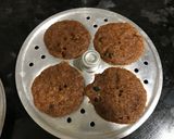 A picture of step 4 of Chocolate Idli.