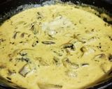 Foto del paso 4 de la receta: Corbatas integrales con salsa de champiñones y cúrcuma