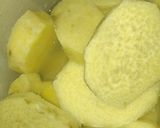 A picture of step 1 of Golden yam recipe.