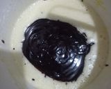 Foto langkah ke 2 dari resep Ube Brownies Basque Burnt Cheesecake.