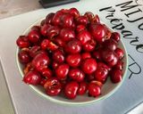 Une image de l'étape 2 de Clafoutis aux cerises et vanille.