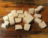 A picture of step 1 of Niramish Paneer (Paneer without onion and garlic).