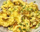 A picture of step 7 of Mayonnaise Scallion Omelet.