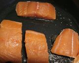 A picture of step 3 of Sticky salmon.