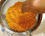 A picture of step 8 of Besan laddu.