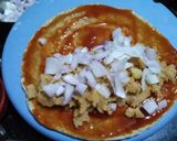 A picture of step 4 of Potato Tacos.