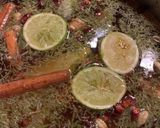 A picture of step 1 of Spiced pear winter punch.