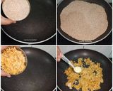 A picture of step 1 of Sesame Chikki.