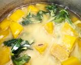 Gambar langkah 6 resipi Masak Lemak Kuning Labu + Daun Mulberi (MENU RAHMAH).