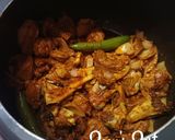 A picture of step 6 of Jardaloo Ma Gosht.