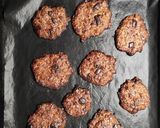 Foto del paso 5 de la receta: Galletas proteicas de chocolate y avena