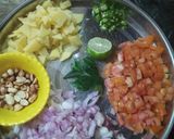 A picture of step 1 of Veg Salted Vermicelli.