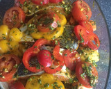 Foto del paso 3 de la receta: Salmón con boniatos, patatas y zanahorias