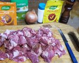 Foto del paso 1 de la receta: Bondiola de cerdo en paellera con papas rústicas