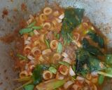 Foto langkah ke 4 dari resep Nasi bakar cumi pedas.
