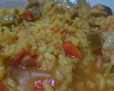 Foto del paso 9 de la receta: Arroz meloso de pulpo y alcachofas