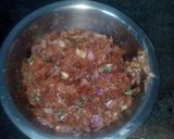 A picture of step 7 of North eastern hot momos with tangy chutney.