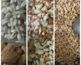A picture of step 1 of Dry fruits bar(tukda) bhog for kanha ji.