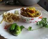બેસન કલરફૂલ સંભારો (Besan Colourful Sambharo recipe in gujarati) રેસીપી સ્ટેપ3ફોટો