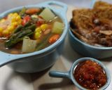 Foto langkah ke 3 dari resep SAYUR ASEM JAKARTA | SAYUR ASEM RUMAHAN.