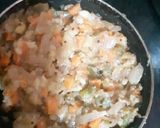 A picture of step 3 of Idli burger.