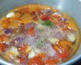 A picture of step 1 of Kathirikai (Brinjal) Khichadi.