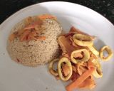 Foto del paso 4 de la receta: El calamar y la quinua son amigos...Un delicioso plato para sorprender