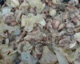 Foto del paso 6 de la receta: Pasta formaggio con alcachofas y jitomate deshidratado