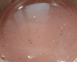 Foto langkah ke 2 dari resep Puding Mawar Coklat.