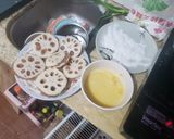 藕餅夾肉的食譜步驟1照片