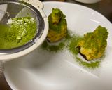 A picture of step 9 of Matcha Sweet Potato Christmas Tree.
