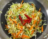 A picture of step 8 of Cabbage Egg Stir Fry.