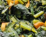 A picture of step 8 of Rayo Saag Ki Sabji.