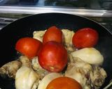 A picture of step 3 of Charsi karahi.