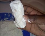 A picture of step 2 of Fish fingers.